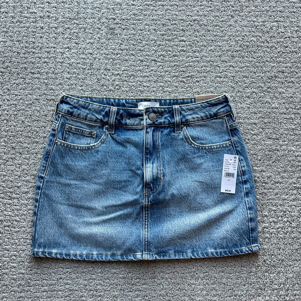 PacSun Bella Denim Mini Skirt